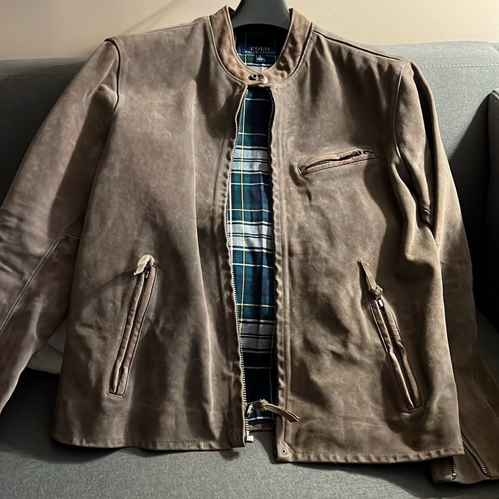 Polo Ralph Lauren suede jacket form men